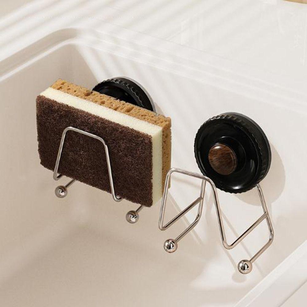 Stainless Steel Sponge Drain Rack Quick Drying Cutting Board Storage Rack  for Home