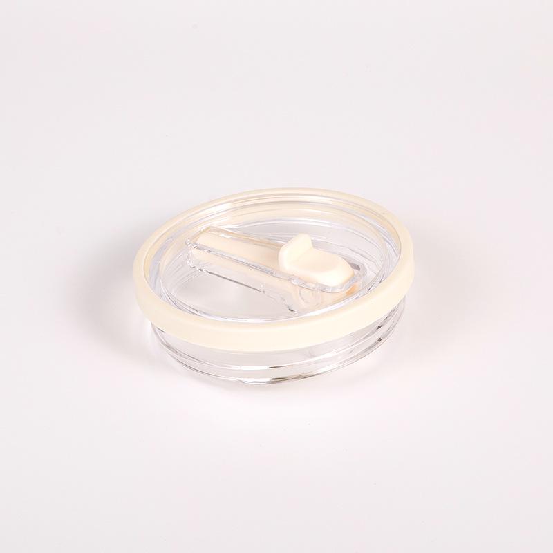 Кружка 30 унций с защитой от протекания, складной соломинкой, герметичной крышкой и ручкой