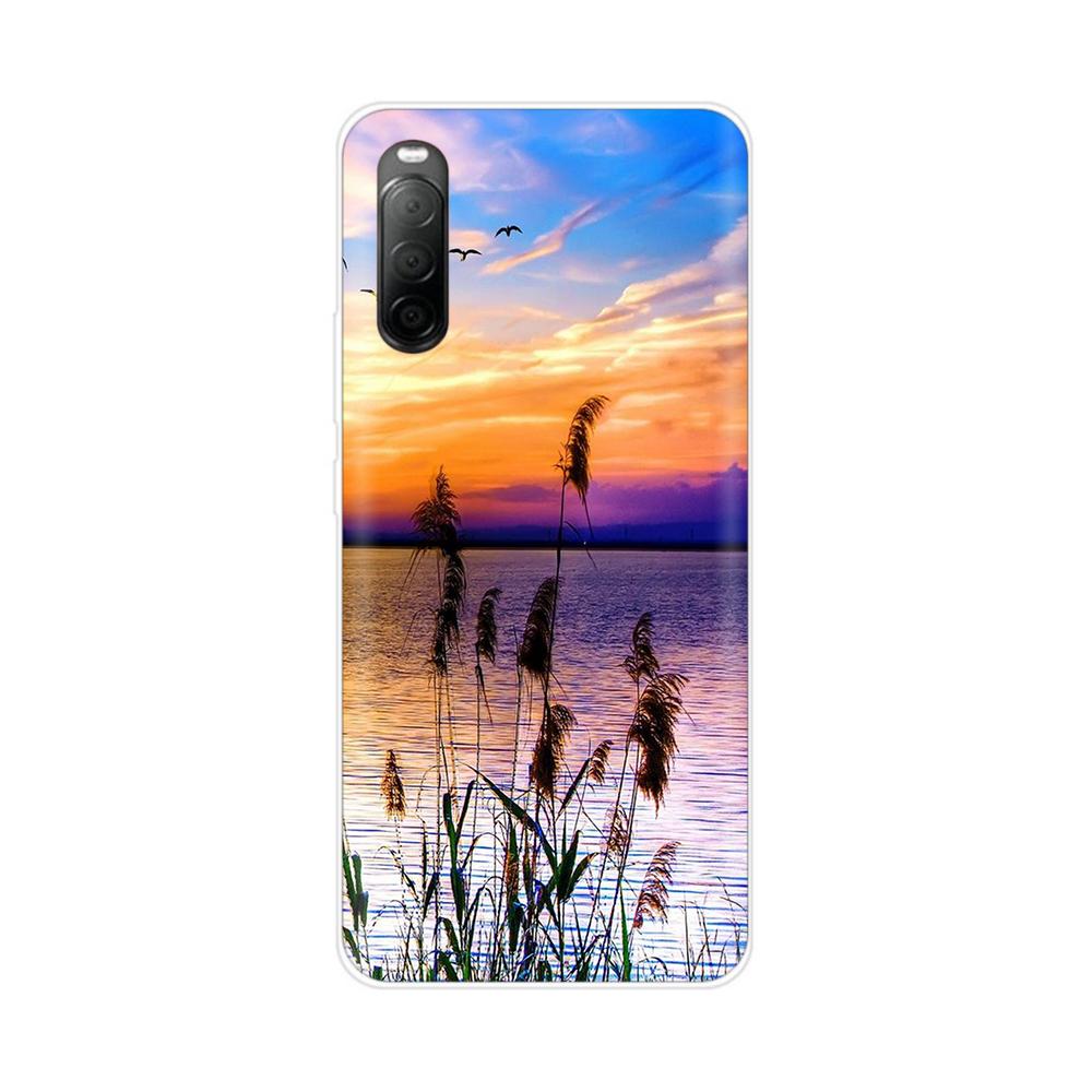 For SONY Xperia 10 iii 10 II Cases 10iii Soft TPU Silicone Bumper Phone Cases For Sony Xperia 10 II 10 III Cases Cover Fundas