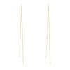 Wave Shaped Chain Earring Metal Accessories Fashion Long Tassel Earrings  Women