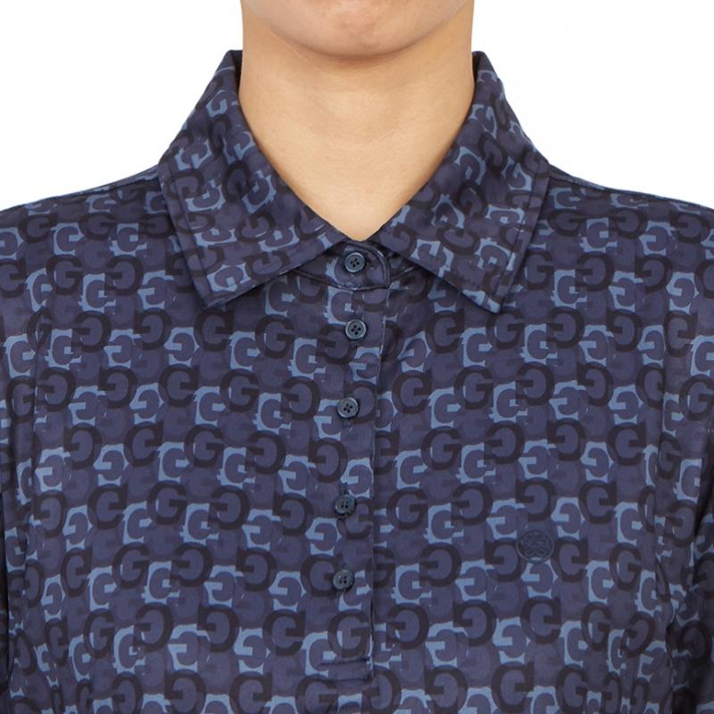 Galleria G forGe Pore Golfwear Женская футболка с воротником и коротким рукавом G4lS23k563 TwlT