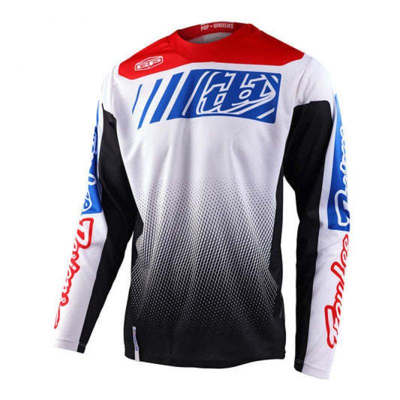 Mens Quick-Dry Long Sleeve Cycling Jersey Mountain Bike Road Riding Breathable Sport Shirt