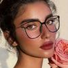 3 пары элегантных очков для чтения «кошачий глаз», подходящих как мужчинам, так и женщинам, с полнооправным дизайном и нейтральной эстетикой
