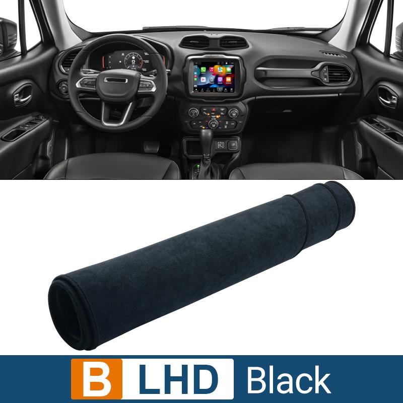 For Jeep Renegade 2015 2016 2017 2018 2019 2020 2021 2022 2023 2024 2025 Car Dashboard Cover Avoid Light Pad Anti-UV Carpet Mat