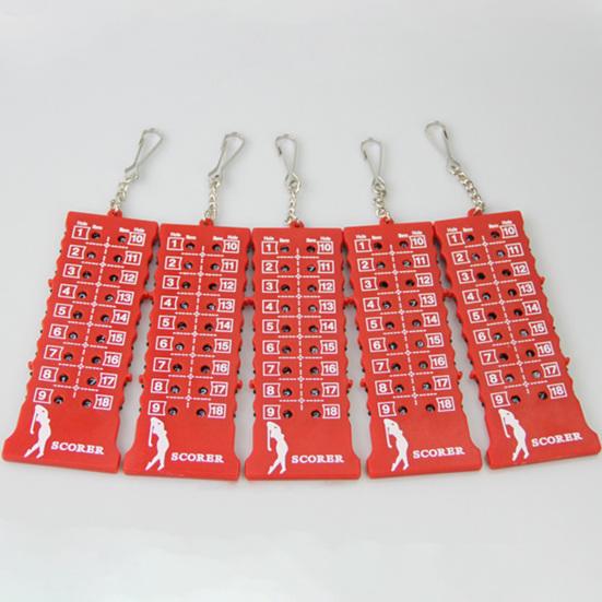 Табло для гольфа Защищенное от трещин Водонепроницаемое Четко обозначенное Утолщенное Металлическое для подсчета очков в гольфе 18 лунок Гольф Удар Патт Счетчик очков Гольф Спорт