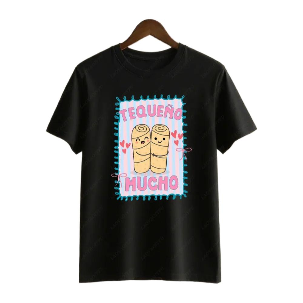Venezuelan Men's and Women's Shirts, Tequeno Shirts, Many Friends, Gifts, Venezuelan Foodie Freedom T-shirts, Tops Personality