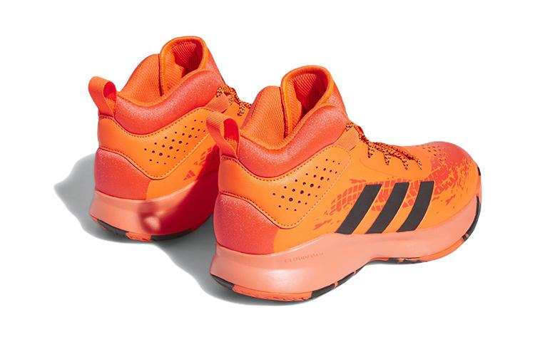 adidas Кроссовки 'Cross 'Em Up 5 Wide J 'Solar Red Black'' HQ8494