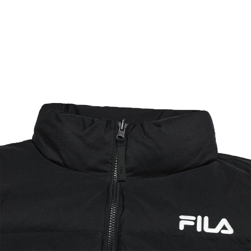 Fila Оригинальная Модная Простая Ретро Удобная Теплая Свободная Двусторонняя Пуховая Куртка Унисекс Верхняя Одежда F51U549902F-BK