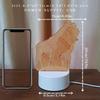 3D креативный ночник-жираф с питанием от USB - милый животный светильник для домашнего декора, идеальный подарок на день рождения или праздник