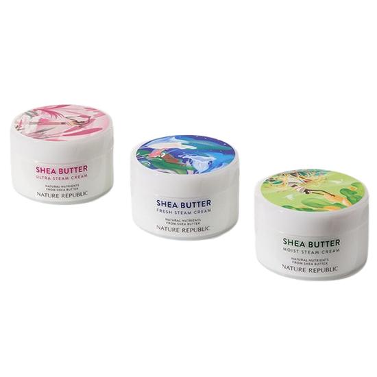Nature Republic Паровой крем с маслом ши Ультраувлажняющий Свежий — 100 мл
