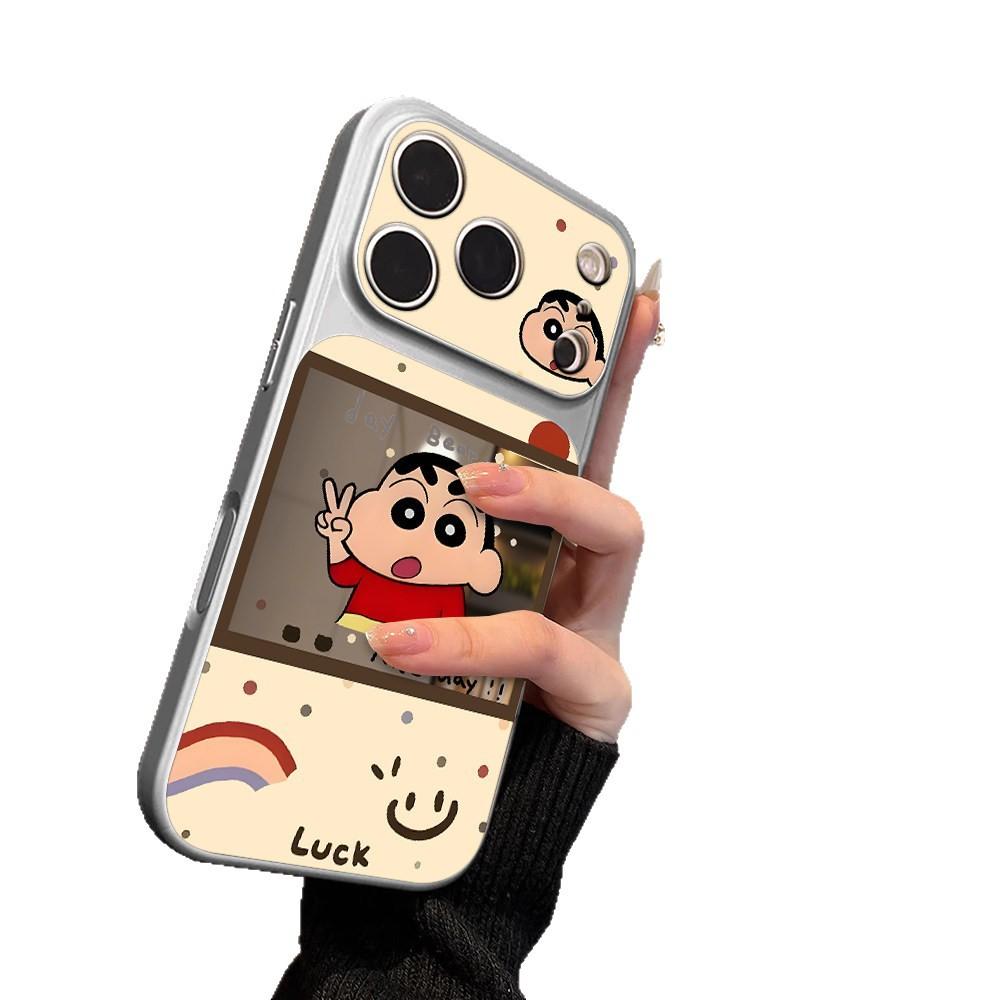 Радужный Сяосинь подходит для чехла на мобильный телефон iPhone17 16/14Pro Apple 13 Pro зеркало 15promax17a