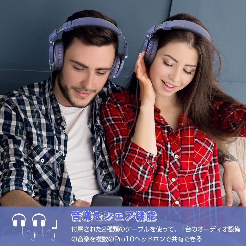 OneOdio Headphones Wired Monitor Headphones for DJ Closed Type Over Ear Headphones Studio Recording/Instrument Practice/Mixing/Watching TV/Watching