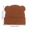 Cartoon Bear Ears Baby Beanie Windproof Ear Protection Hat Toddler Beanie  Autumn Winter Season