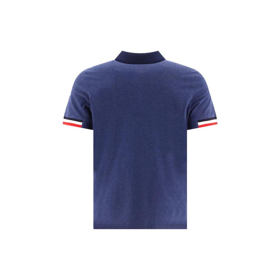 Moncler Polo Shirt Men's Dark Blue 8A00023899P0795