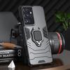 Ударопрочный Бронированный Магнитный Чехол Для Samsung S24 Ultra S23 Plus S22 S21 S20 S24 FE S25 Note 20 Ultra Plus Держатель-кольцо Чехол для телефона