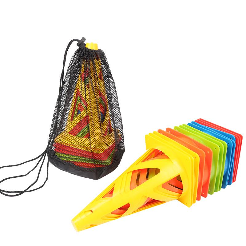 5 шт. футбольное тренировочное оборудование, дорожные блоки, полые конусы с препятствиями для катания на роликовых коньках