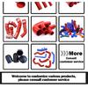 Black Car Radiator Tube Pipe For Air Intake Flexible Variable Diameter Reducer Silicone Hose High Pressure High Temperature