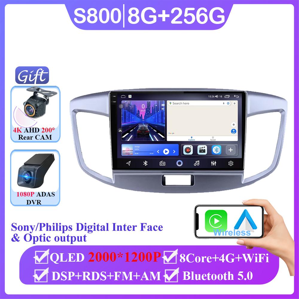Android 14 Radio For Suzuki Wagon 2015 Car Radio Player GPS Navigation Stereo Head Unit Wireless Android Auto Intelligent System