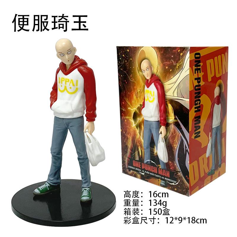 Аниме ONE PUNCH MAN Сайтама Генос ПВХ Фигурка Действия Игрушки 10-16см