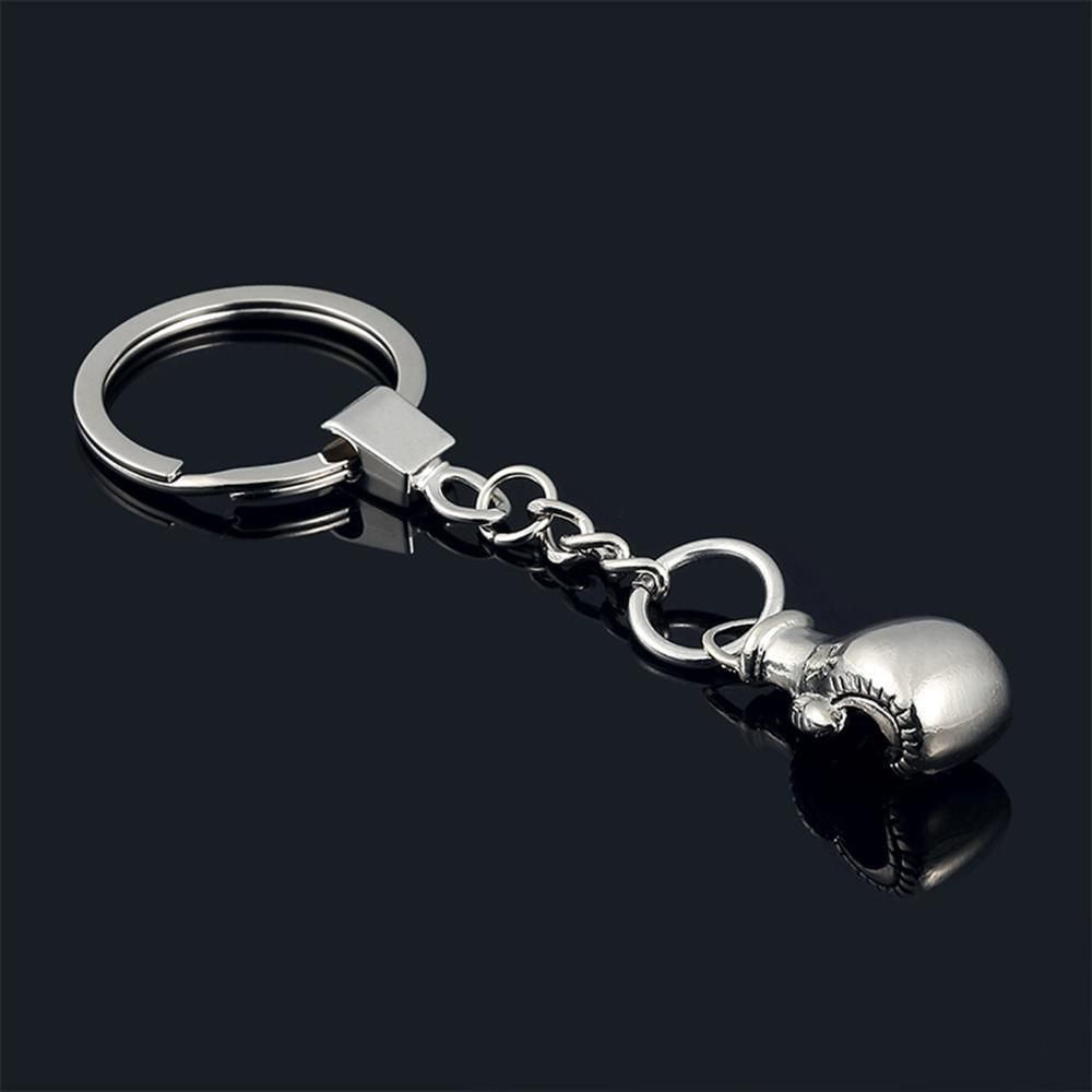 New 1PC Cute Dreamed Zinc Zinc Alloy High Quality Metal Car Gift Key Ring Keyfob Boxing Gloves Keychain