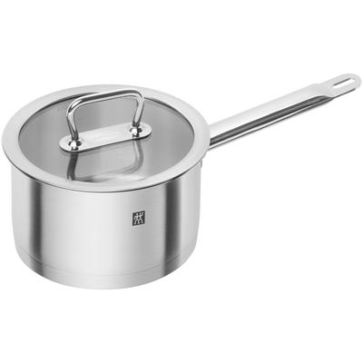 ZWILLING Henckels Япония ZWILLING Кастрюля 18 см стеклянная кастрюля структура дна из нержавеющей стали совместимость с IH гарантия японский JA. "Профи (с крышкой)"