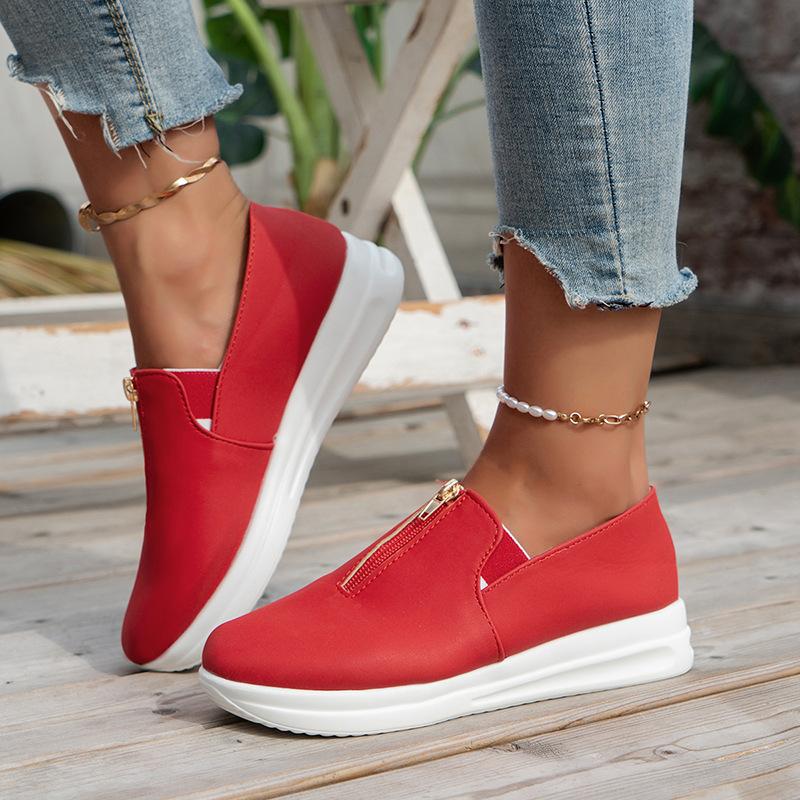 Women's Fashion Outdoor Plus Size Casual Lazy Shoes Summer Women's Board Shoes Flat Shoes