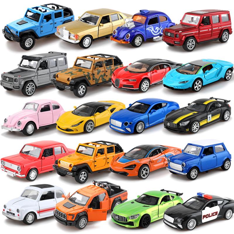 1:36 Scale Alloy Racing Car Model for Boys - Boys' Toy Car with Multiple Color Options