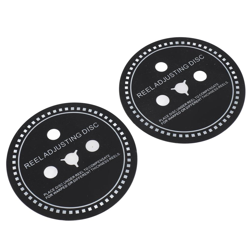 Адаптер NAB Прокладка Силиконовый Регулировочный Диск Катушки Прокладка для Revox Studer Revox для Teac Черный 2 шт.