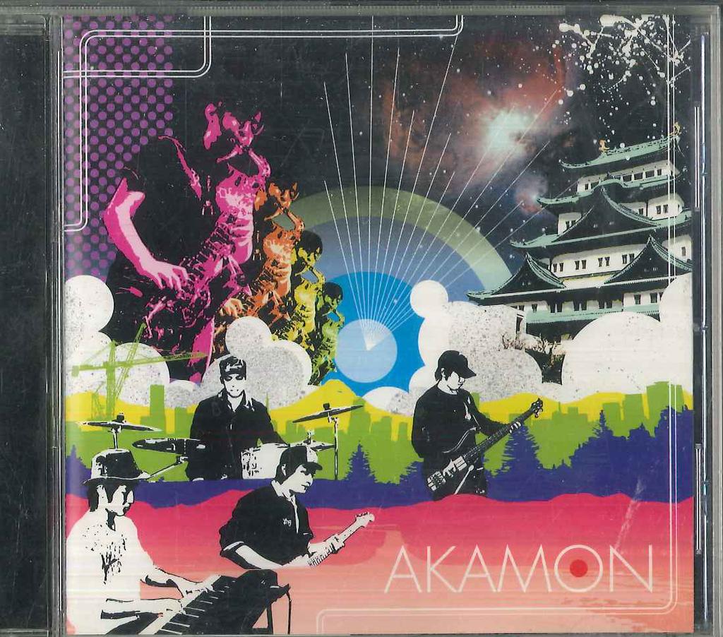 CD AKAMON Akamon RGR001 REDGATE Япония Оби Джаз Б/у