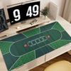 Коврик для Техасского Покера Толстая Резиновая Скатерть Нескользящий Игровой Макетный Коврик Настольная Поверхность Маты для Холдема Для Домашних Развлечений Настольная Игра HYBXXC
