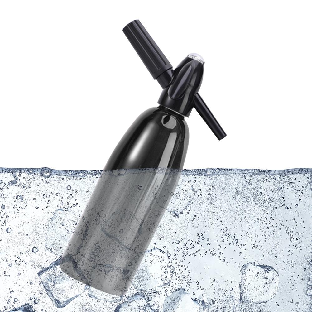 Сифон для содовой воды Многофункциональный генератор газированной воды Алюминиевый аппарат для газированной воды Генератор пузырьков воды для домашнего бара Клуба