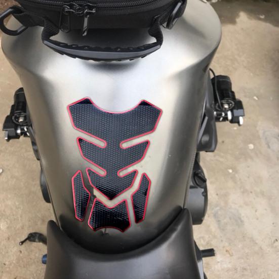 3D наклейка на бензобак мотоцикла, самоклеящаяся, сильная липкость, водонепроницаемая, легко наносится, универсальная защитная наклейка для топливного бака, аксессуары