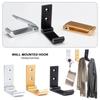 Rust-Resistant Aluminum Alloy Folding Hook Expandable Folding Coat Hook Concealed Robe Hook  Home