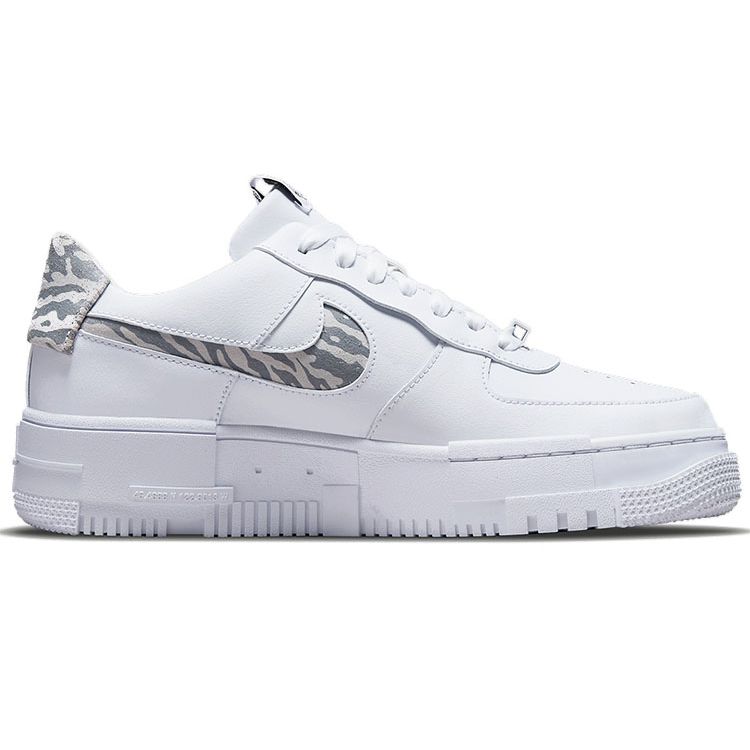 Nike Женские кроссовки Air Force 1 Pixel SE Zebra White Particle-Grey Summit-White DH9632-100