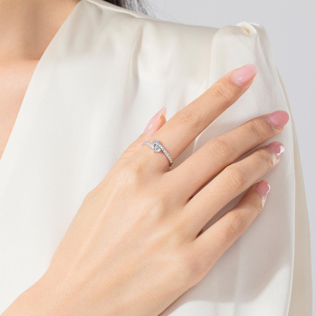 Tancise Classic стерлингового серебра 925 пробы кольцо с цирконом женские ювелирные изделия свадебное обещание вечерние подарок