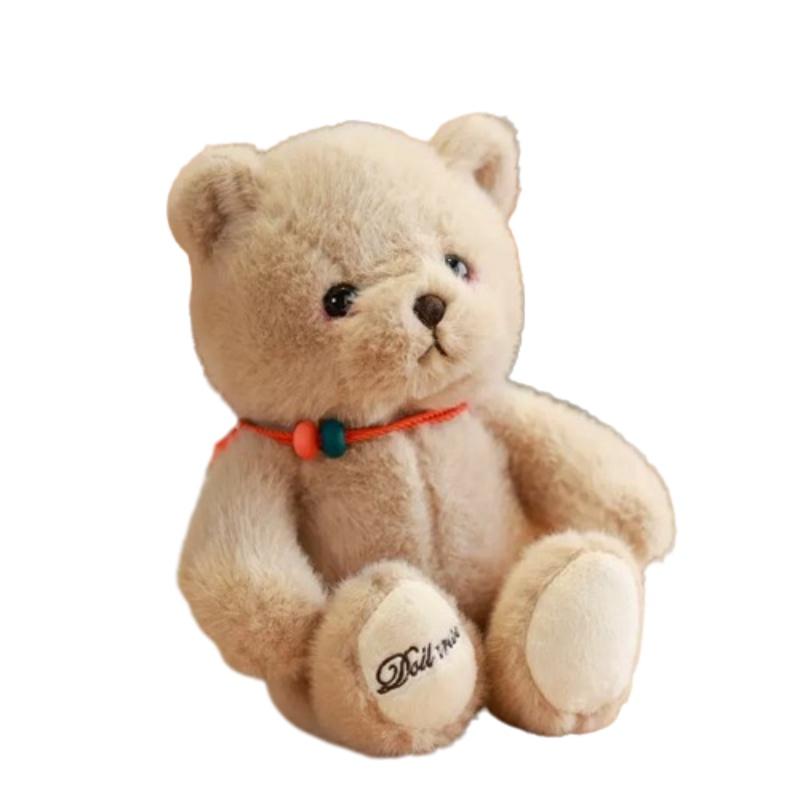 Lucky Teddy Bear Plush Toy For Girls Soft And Cuddly Stuffed Animal For Birthday Gift