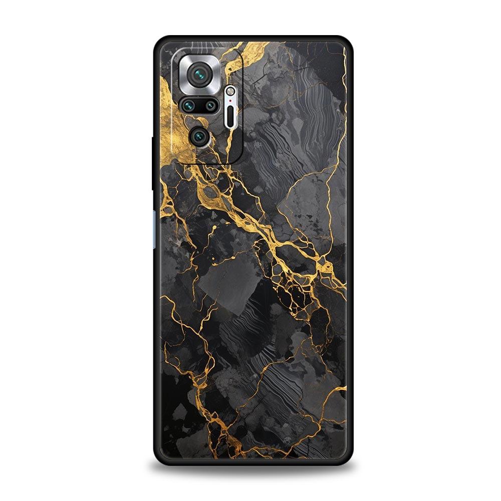 Акварельный мраморный чехол для телефона для Xiaomi Redmi Note 14 13 12 Pro Plus 5G 9S 9 10 11 4G 14C 13C 12C 10C 9C 9A Мягкая крышка