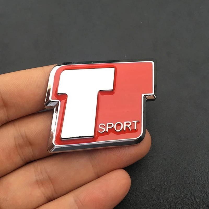 Логотип Car T Sport Значок Эмблема Наклейки Наклейка Для 86 CHR SUPRA Corolla Prius YARiS Hilux Camry RAV4 Аксессуары