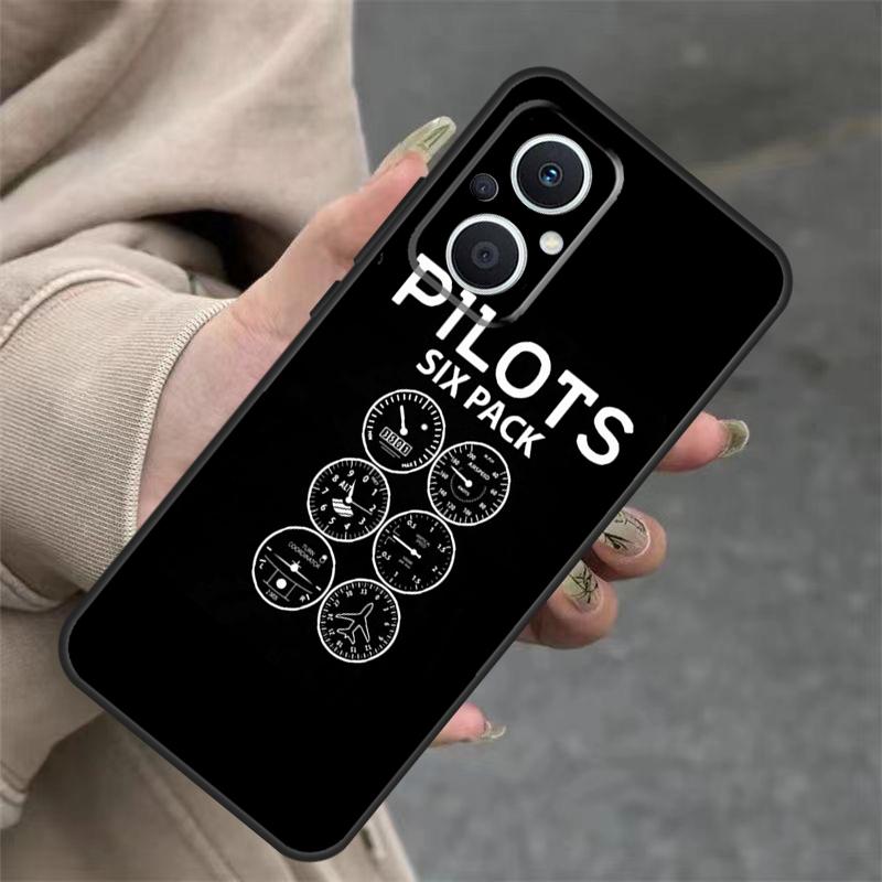 Кейс-портфель пилота для самолета для OPPO Reno 8T 13F 14F 12F 11F 10 12 13 14 Pro 7 8 Lite OPPO Find X8 X6 X9 Pro Чехол