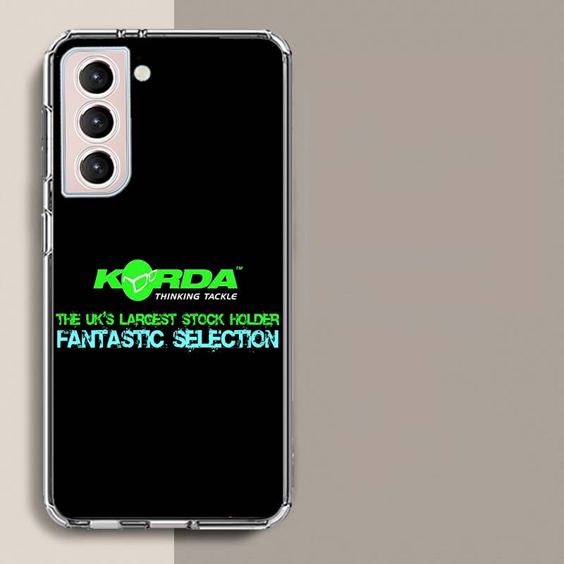 Korda Fishing Tackle Phone Case For Samsung A17 A56 A36 A26 A16 A55 A35 A25 A15 A05S Galaxy A71 A51 A41 A31 A21S A70 A50 A40 A30