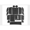 For JAECOO J8 2024 Car Styling Non-Slip Mat Door Groove Pad Rubber Gate Slot Cup Cushion Decoration Auto Accessories