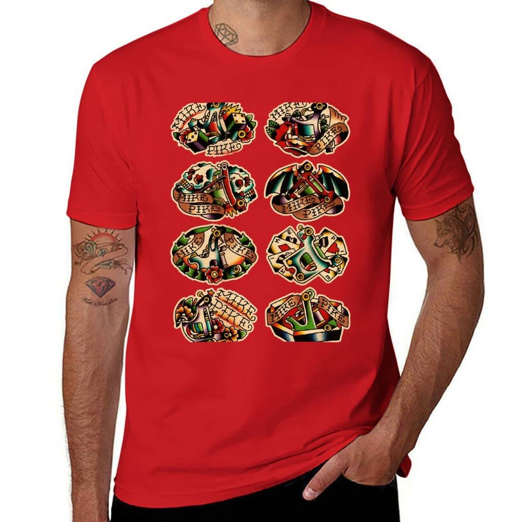 Mike Pike Machines 02 Tshirt heavyweights boys whites boys animal print workout shirts for men