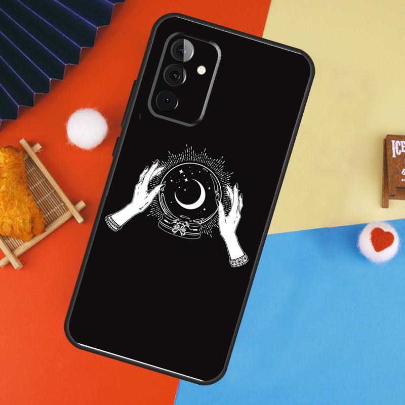 Гадание Луна Звезды Руки Арт Чехол Для Samsung Galaxy A56 A36 A16 A06 A13 A33 A53 A52 A32 A12 A54 A34 A14 A15 A35 A55 A17