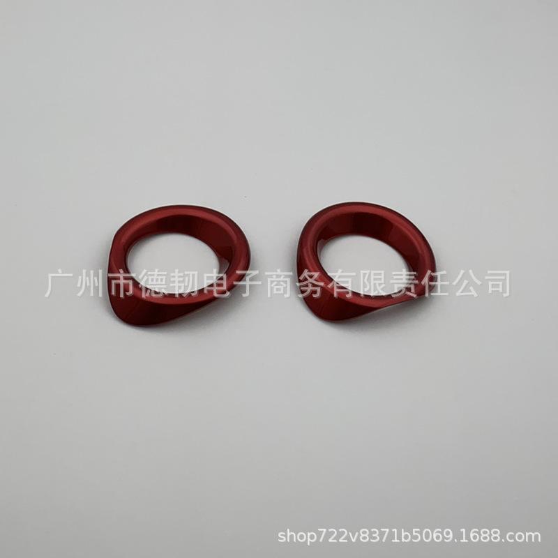 Red Front Fog Light Trim for 18 Corolla Sport