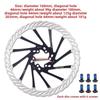 VXM Масляный дисковый тормоз для MTB 160 180 203 мм Тормозная колодка Нержавеющая сталь Дизайн Полый Вырез Теплоотвод Индивидуальные аксессуары для велосипеда