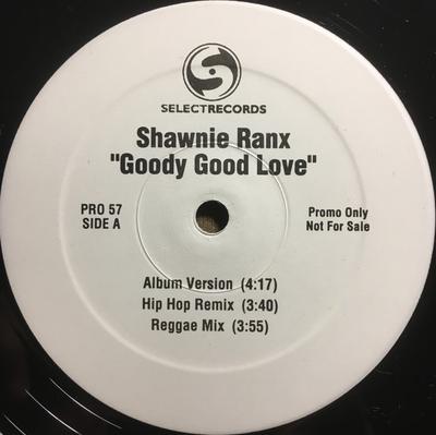 12-дюймовая пластинка SHAWNIE RANKS - Goody Good Love PRO57 Select Records 1996 US Рэп и хип-хоп/R&B Б/у