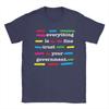 Everything is Fine Trust Your GovernUnisext Unisexs T Shirts  Novelty Tees Short Sleeve Round Neck TShirts Cotton Gift Idea Tops