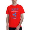 XRP Ripple Token to the Moon BULLRUN T Shirts Unisex 100 Cotton TShirts Round Neck Tees Short Sleeve Clothes