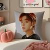 Handsome Talented Korean Idol PPark JiHoon Cushion Cover Pillowcase Short Plush Invisible zipper Room Sofa Cushion Cover