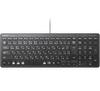 ELECOM Keyboard Wired Pantograph Compact Keyboard Black TK-FCP097BK